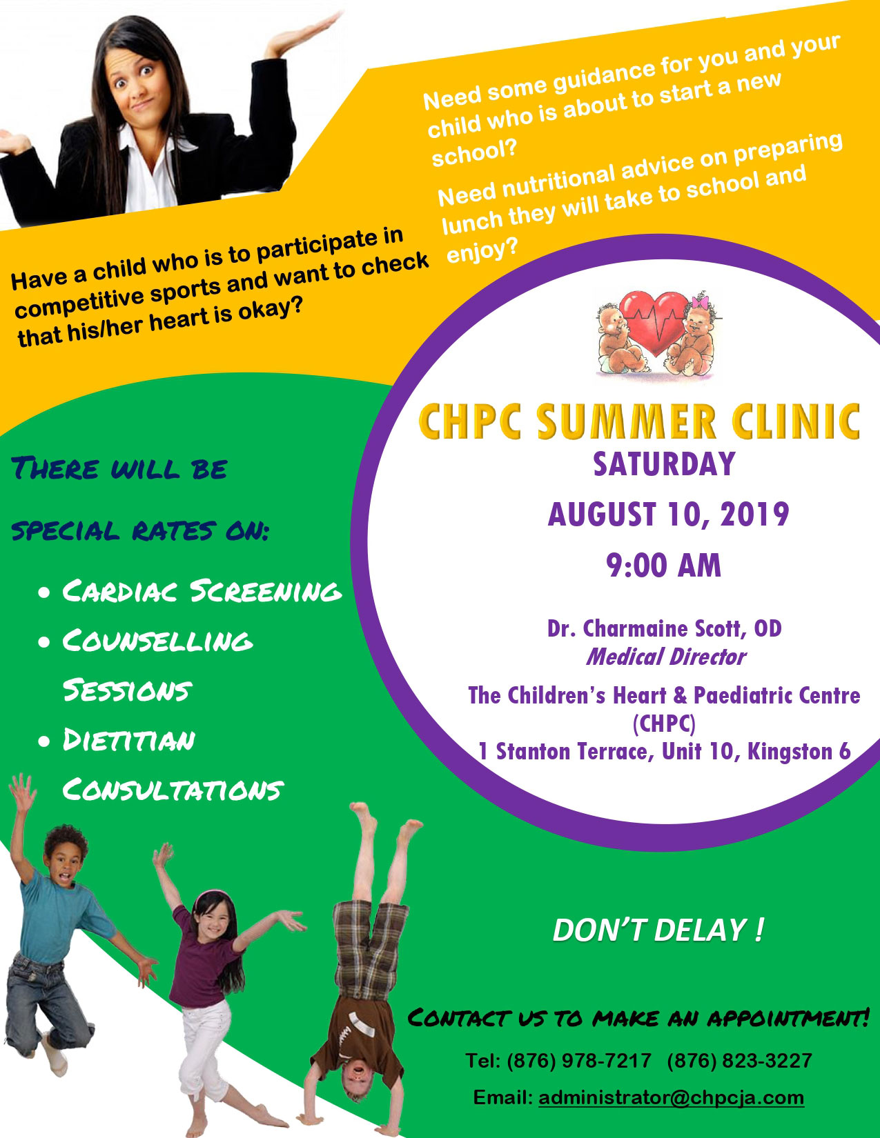 CHPC Summer Clinic